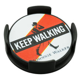 Johnnie Walker Keep Walking Coaster 3D Printed Drink Coaster - The 3D Print Smiths